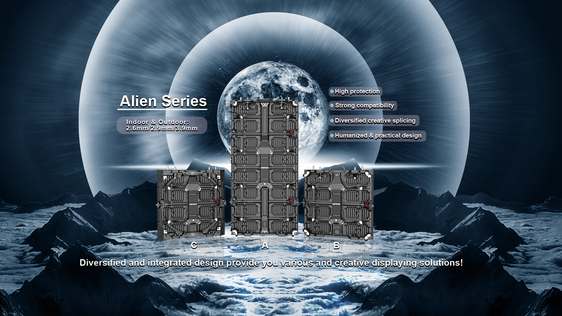 Lightlink Display Alien series stage led screen